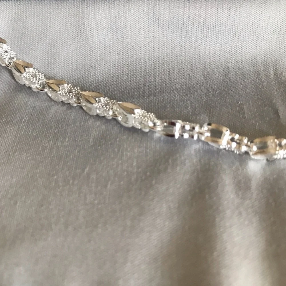 Sterling silver ladies bracelet